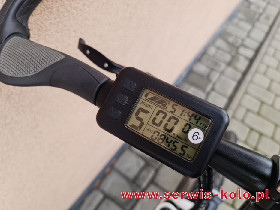 Rower elektryczny składany SPORT koła 26 okazja aluminium rabat