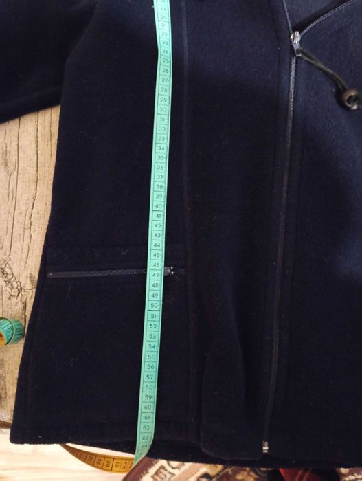 Bluza z polaru grubego granatowa