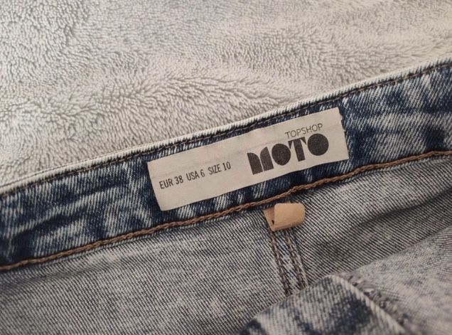 Spodenki dżinsowe S Topshop