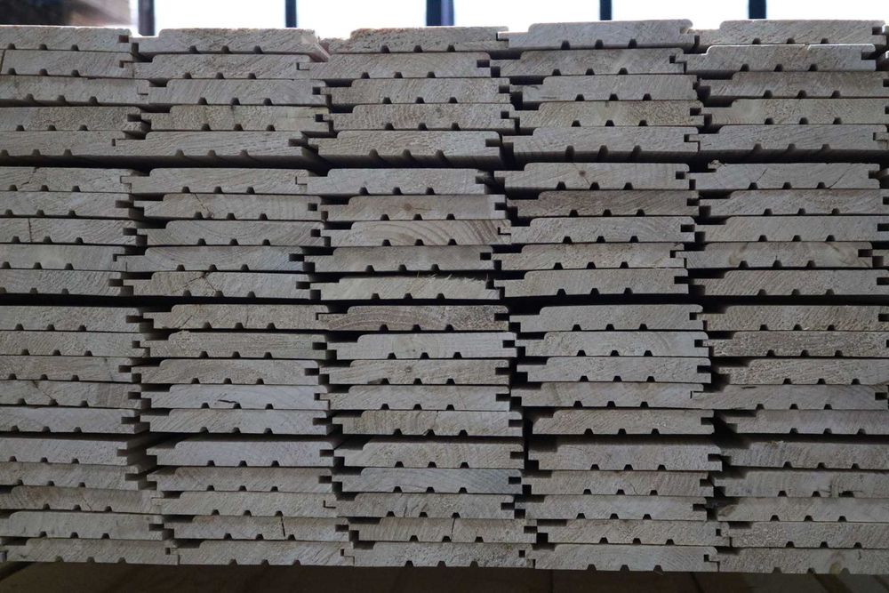 Elewacja-podbitka-boazeria Świerk Skandynawski 19/146/4200mm do 5500mm