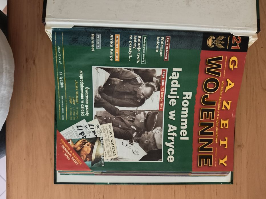 Gazety Wojenne 100szt