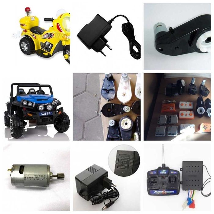 Ремонт детских электромобилей мотоциклов 6-12-24 вольта Выезд на дом