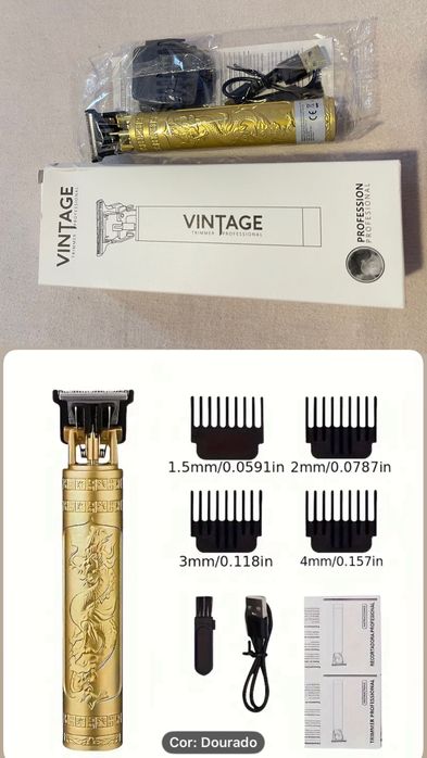 Máquina de cortar cabelo, corta-pelos profissional, Faço Entrega !