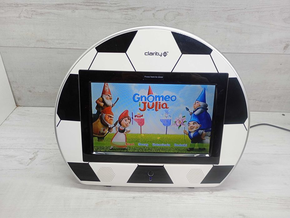 TV Lcd 10 Odtwarzacz DVD DVB-T DC12 V Piłka Zobacz