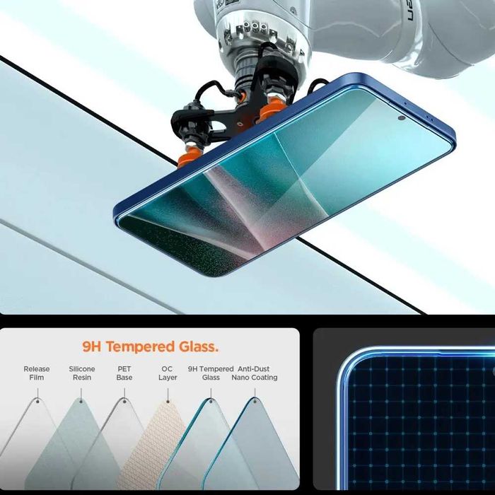 Защитное стекло Spigen Glas.tR EZ FIT Pro Samsung Galaxy S25 Edge