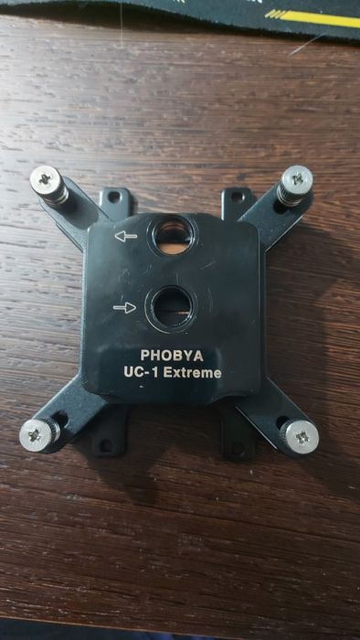 Bloco Cpu Phobya UC-1 Extreme + Reservatório WC