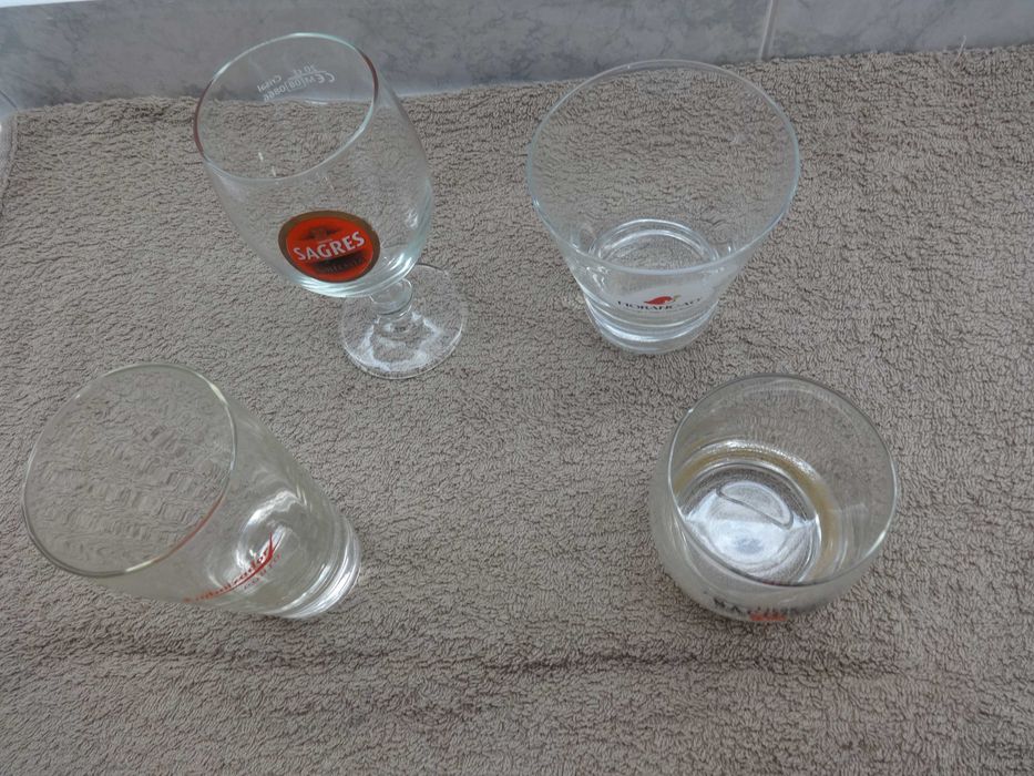 Conjunto Variado Copos Vidro