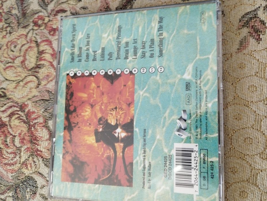 CD Nirvana Nevermind stan bdb
