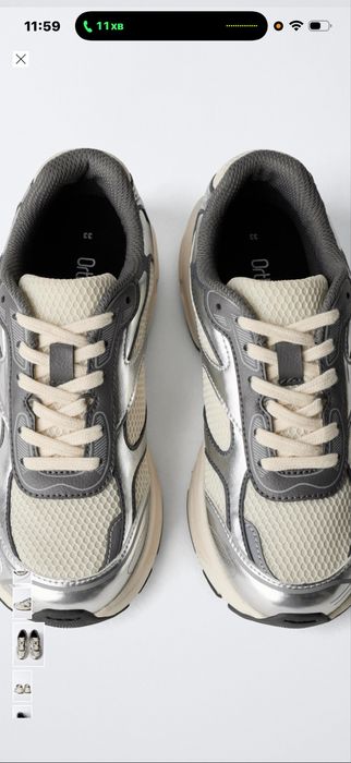 Кросівки фірма Zara,розмір 33