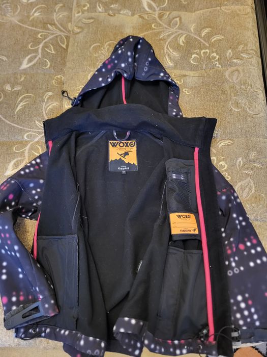 Kurtka zimowa softshell dla dzieci rozm 140