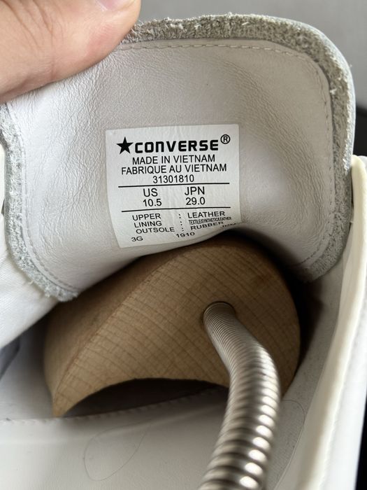 шкіряні кеди Converse All Star