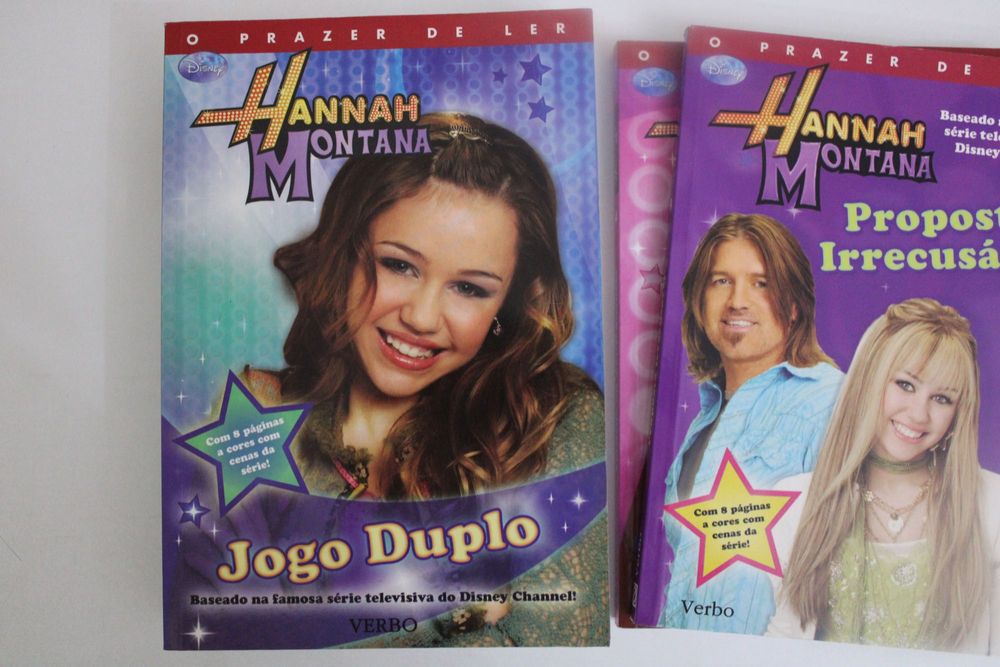 Livros Hannah Montana
