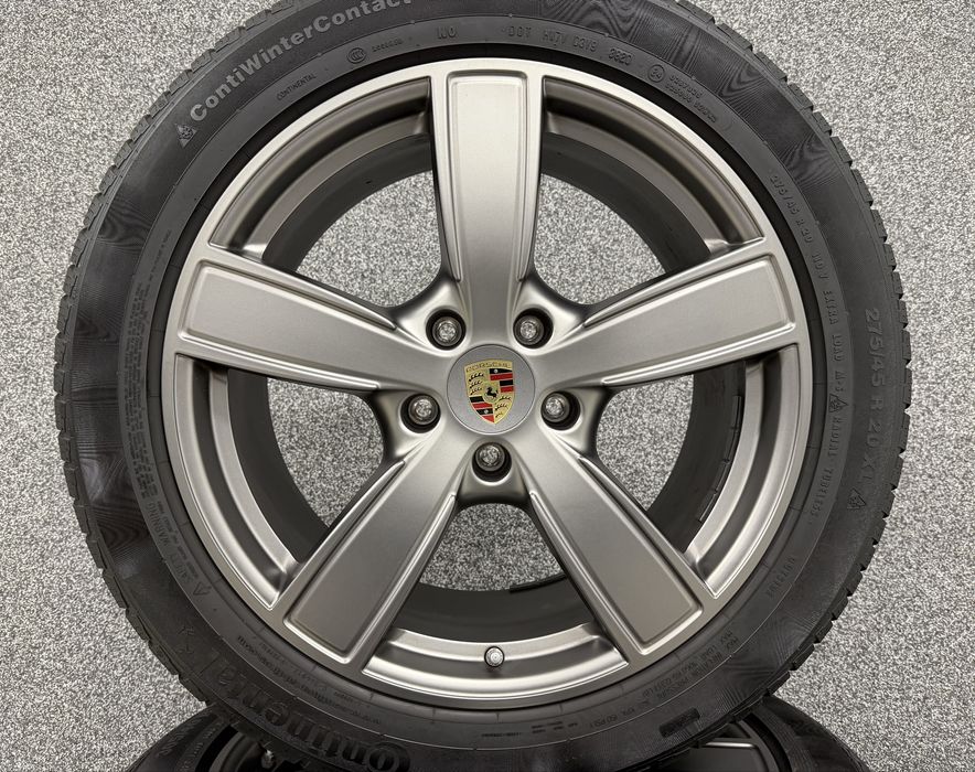 Oryginalne koła zimowe alufelgi 20 Porsche Cayenne 9Y0 E3