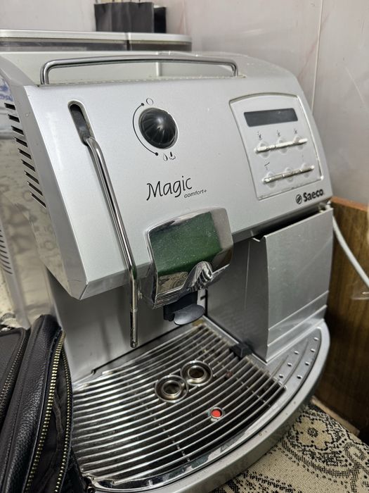 Кофемашина Saeco Magic Comfort (обслужена, под ремонт заварного блока)