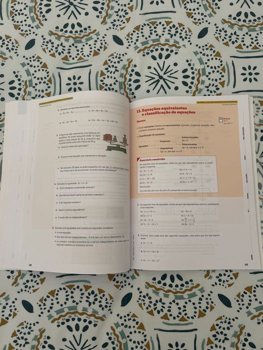 Caderno de Tarefas Matemática 7º Ano Xis