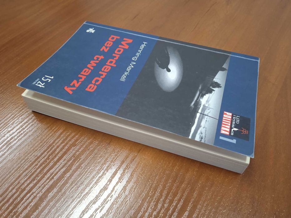 Morderca bez twarzy - Henning Mankell, szwedzki kryminał, powieść