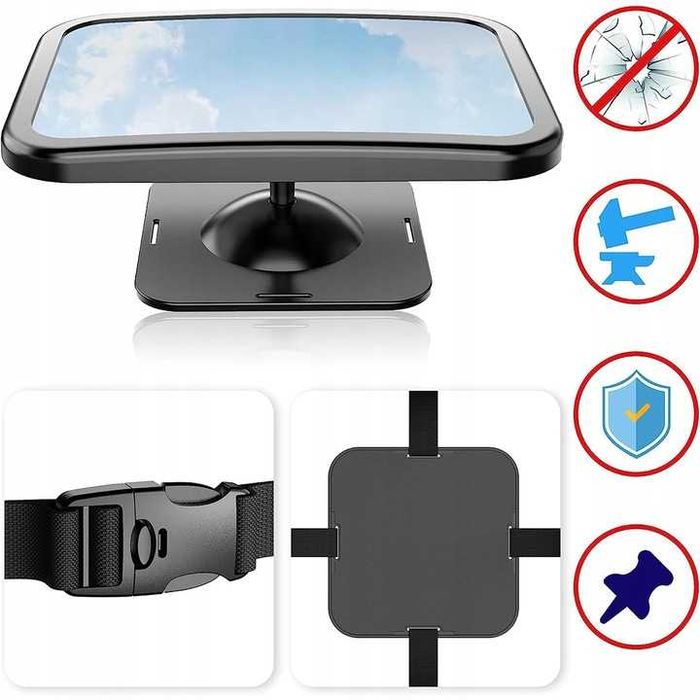 LUSTERKO DO OBSERWACJI dziecka w aucie samochodzie