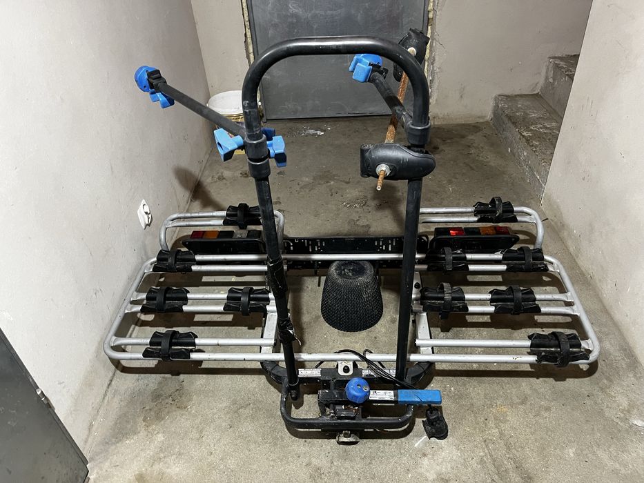 Bagażnik rowerowy, 4 rowery - solidny