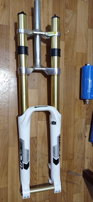 Zoom двухкоронная вилка для тяжелого мощного электровелосипеда