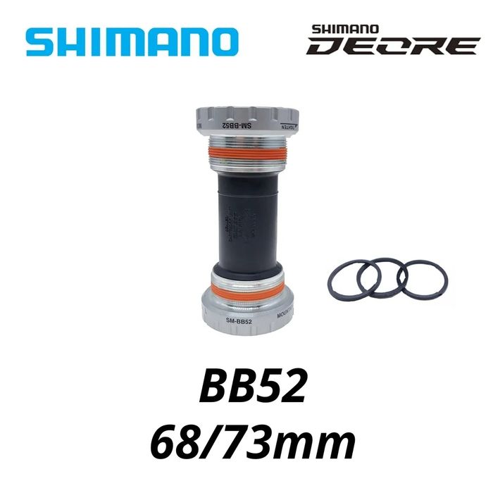 Каретки Shimano шосе та мтб - Deore, XT, Ultegra, GRX, Tiagra, 105