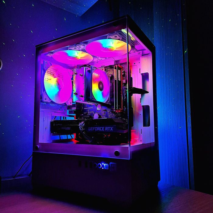 Komputer RTX3060TI/R5 5500/16gb ram/Gamingowy Okazja Gwarancja RGB SSD