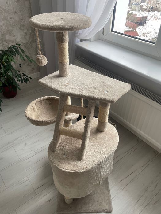 Domek drapak dla kota