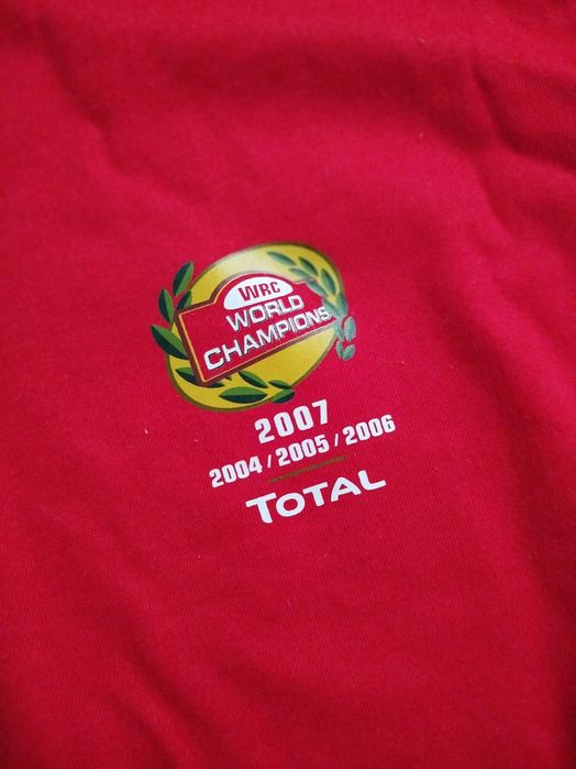 T-shirt , citroen, total merchandising rally de Portugal 2007