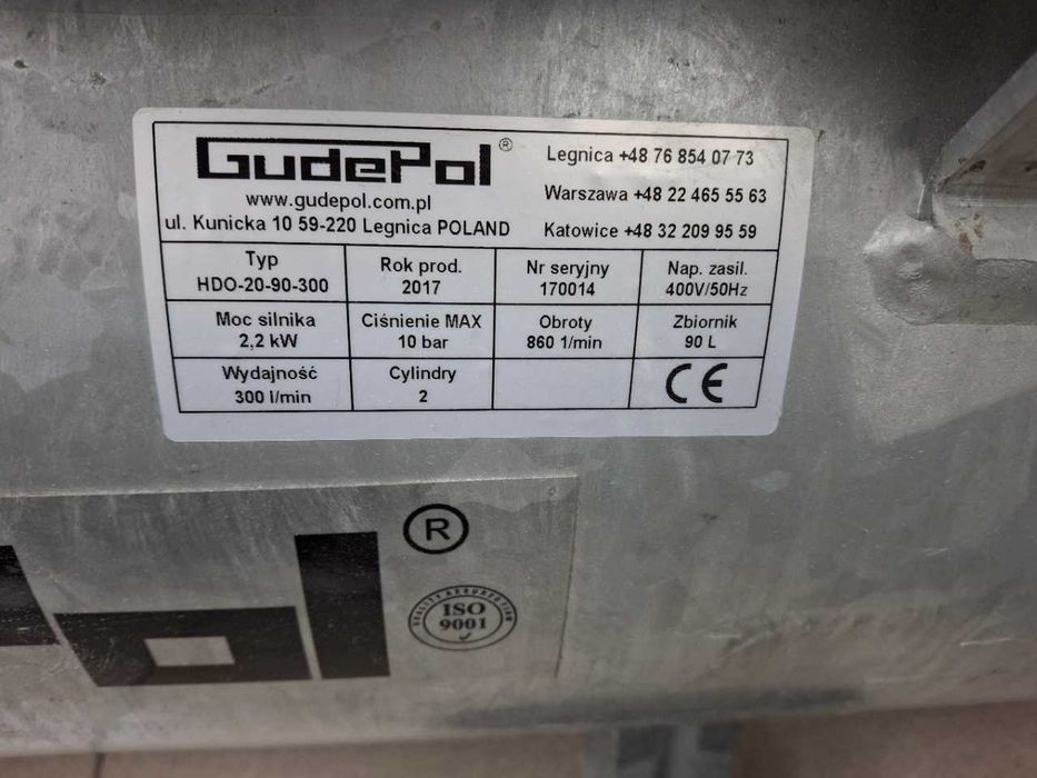 Kompresor GudePol HDO20-90-300
