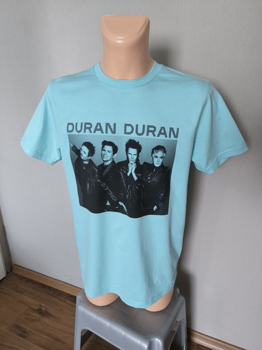 Duran Duran Official tour 2023 t-shirt M jasny turkus