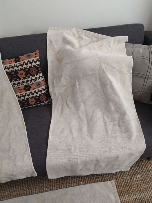 Conjunto de 3 tapetes de quarto 115x56cm