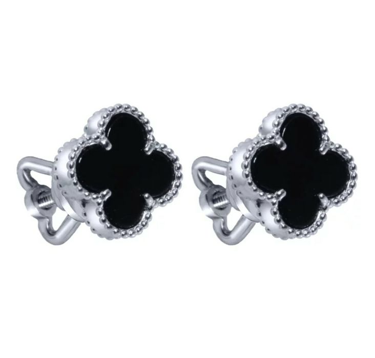 Пусети van cleef срібло 925  проби