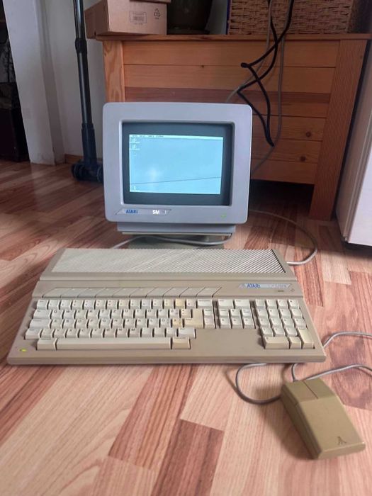 Atari 1040 STE (100% Sprawne) + Mysz | Zestaw Retro