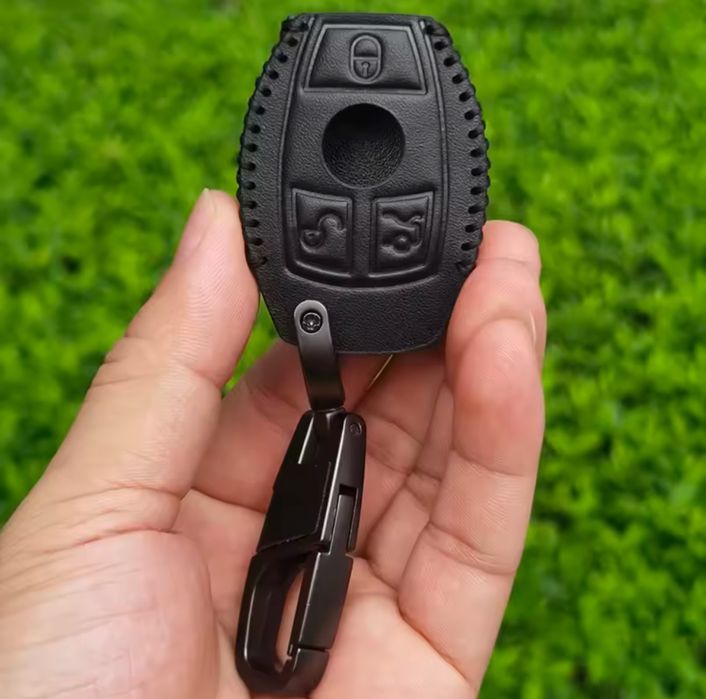 Шкіряний чехол для ключа рибки Mercedes-Benz