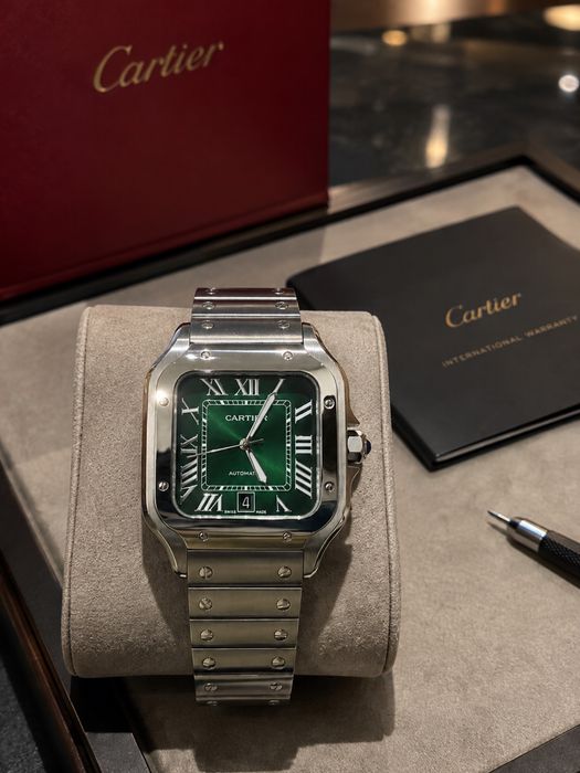 Relógio Cartier Santos NOVO‼️‼️