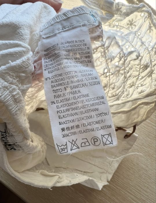 Komplet bawełniany na lato sznurowany top gorsetowy spodnica mini