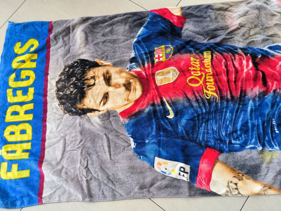 Ręcznik plażowy/kąpielowy dziecięcy FC Barcelona