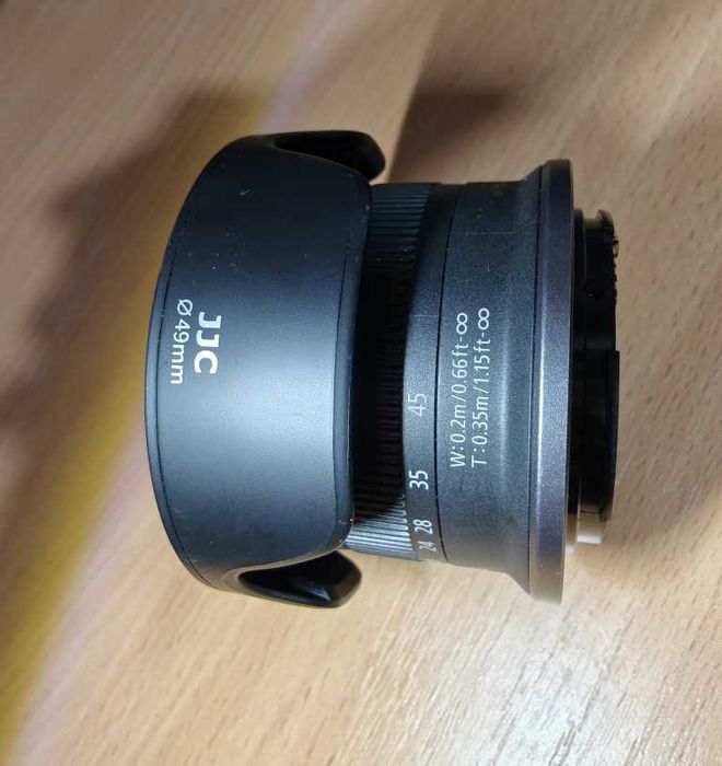 Обʼєктив Canon RF-S 18-45mm f/4.5-6.3 IS STM для EOS R (APS-C)