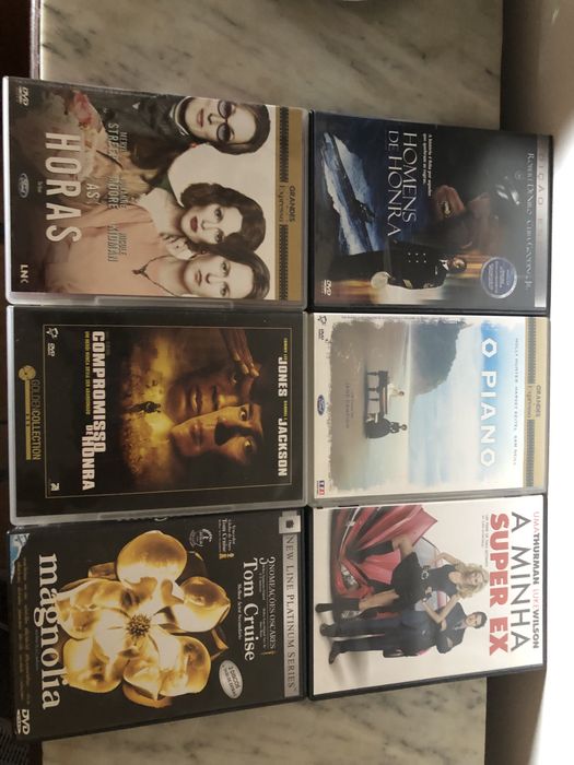 Lote de dvd’s em portugues