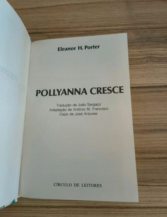 Livro 'Pollyanna Cresce"