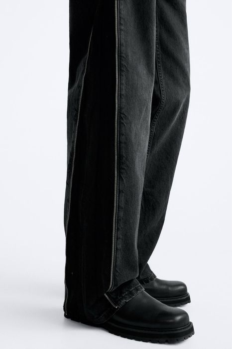 Джинси Flared zip Zara