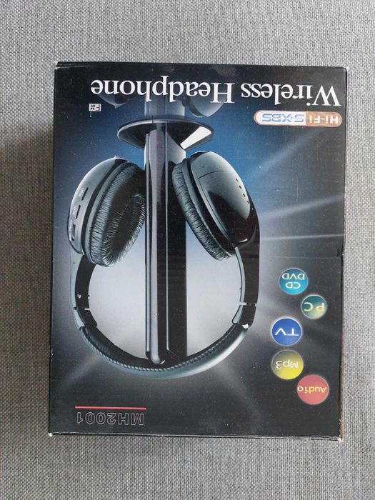 Słuchawki bezprzewodowe MH2001 5 w 1 z funkcją FM