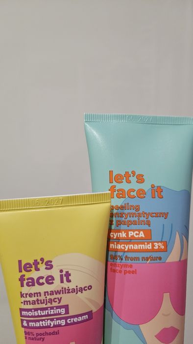 Krem matujący, peeling enzymatyczny Tutti Frutti