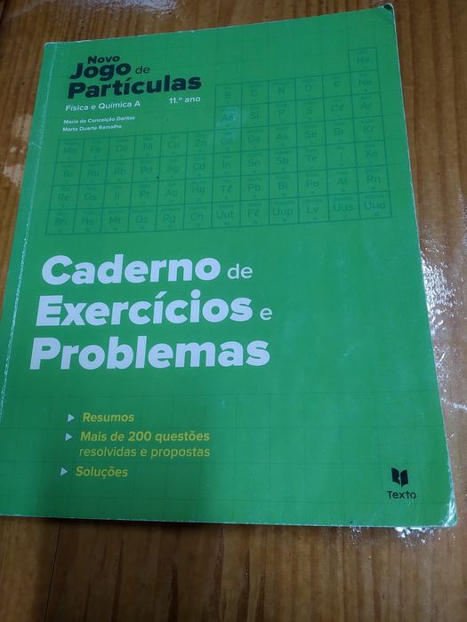 Caderno de atividades novo jogo de partículas 11 an