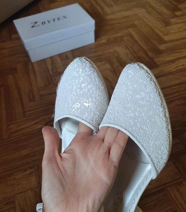 buty ślubne rozm. 38
