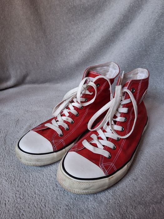 Buty, trampki czerwone męskie Big Star