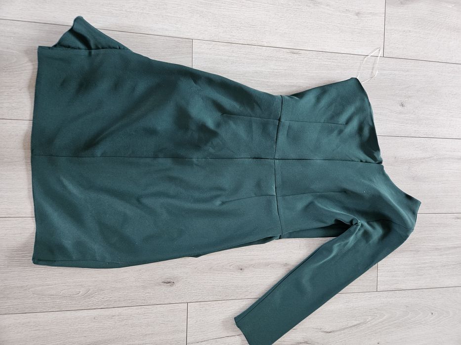 Sukienka Katniss rozm. 38 M butelkowa zieleń idealna na sylwestra