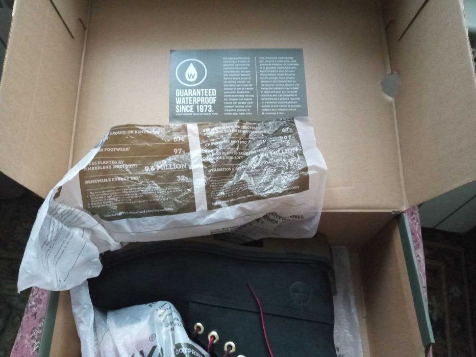 Чоловічі черевики Timberland 6 inch Premium Waterproof Boots Оригінал