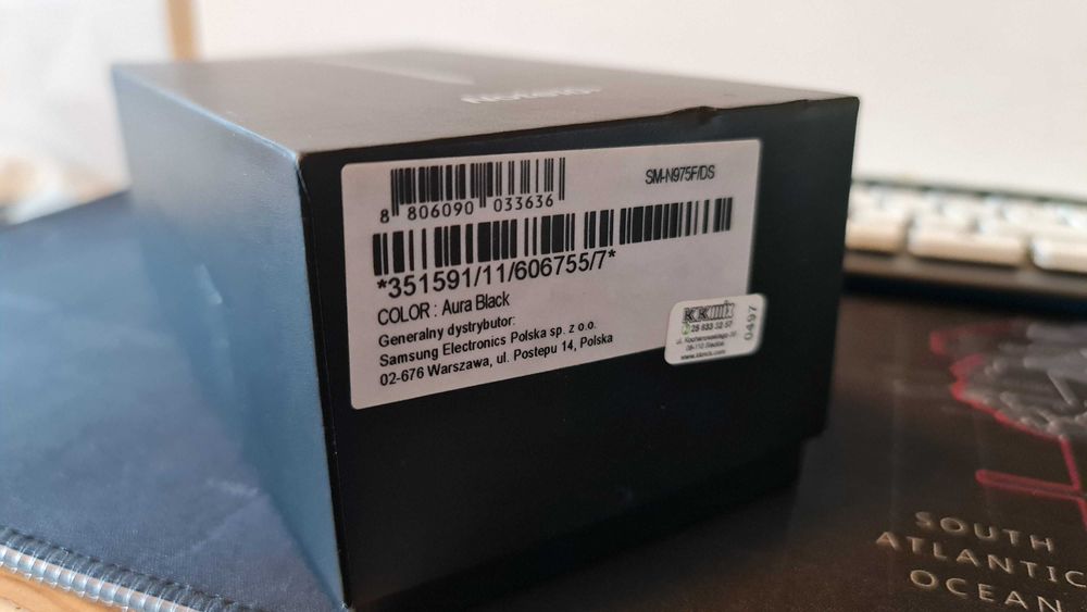 Samsung NOTE 10 + Plus 12/256 Aura Black - uszkodzony, części, działa!