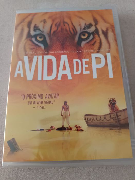 DVD a vida de pi ( novo plastificado