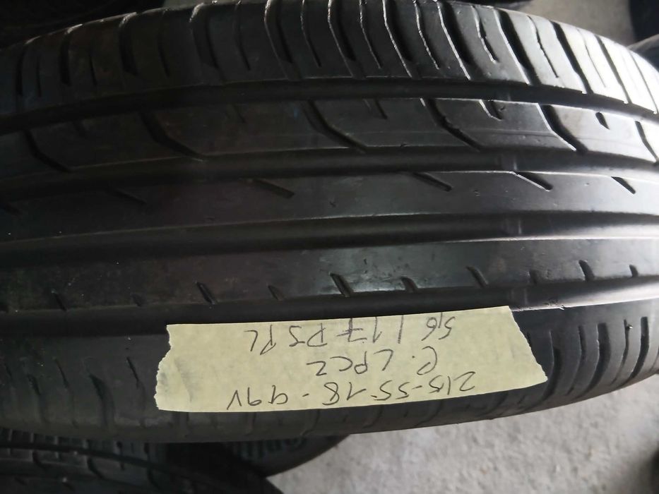 4 pneus 215/55R18 Continental